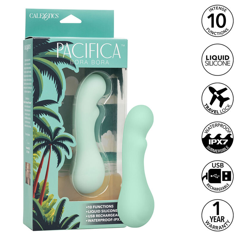 Calexotics-Pacifica Bora Bora Estimulator G-spot 10 Vibrații 2 img 185641 42eb513be4190280a790df23481a830f 1