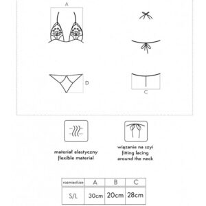 Livco Corsetti Sets-Jimena LC-20216 Sutien + Tanga Negru One Size 11 Livco Corsetti Sets-Jimena LC-20216 Sutien + Tanga Negru One Size - imagine 5