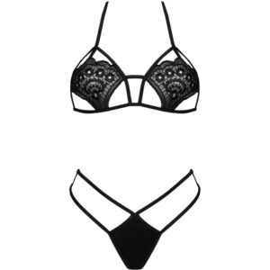 Livco Corsetti Sets-Jimena LC-20216 Sutien + Tanga Negru One Size 9 Livco Corsetti Sets-Jimena LC-20216 Sutien + Tanga Negru One Size - imagine 3