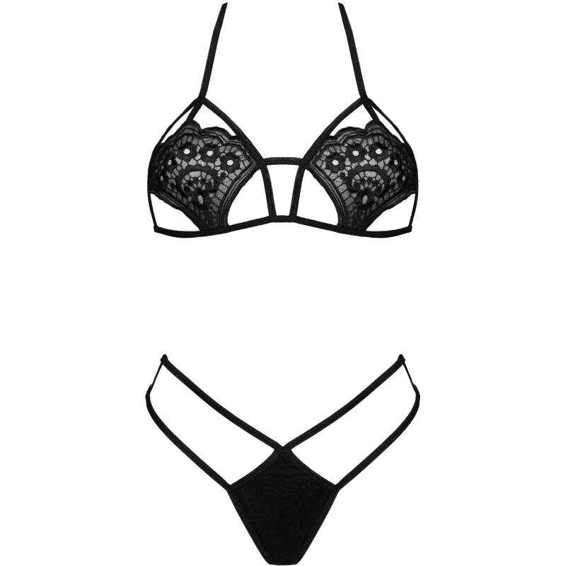 Livco Corsetti Sets-Jimena LC-20216 Sutien + Tanga Negru One Size 3 img 185662 d1bf907cc8b61d8367102faaa31fe4d5 1
