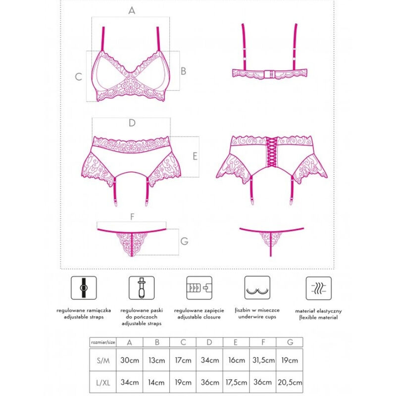 Livco Corsetti Fashion-Nahir LC-20214 Bra + Panty + Garter 3 img 185689 bf647e976eee59111ce95416879a662c 1