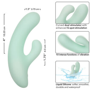 Calexotics-Pacifica Fiji Vibrator & Estimulator G-spot 10 17 Calexotics-Pacifica Fiji Vibrator & Estimulator G-spot 10 · Vibratoare (imaginea 7)