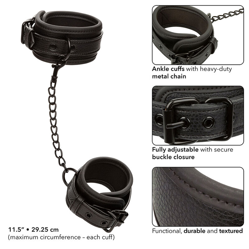 Calexotics-Nocturnal Cătușe pentru Glezne din Piele, Reglabile 6 img 185778 f7fc4ce12462dc70ac8981960672b436 1