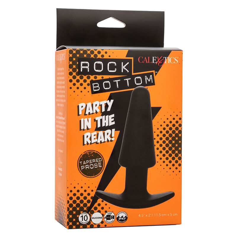 Calexotics-Rock Bottom Dop Anal Conic 10 Vibrații, Silicon 2 img 185870 72b76fbe356b0575dd597c07f0367853 1
