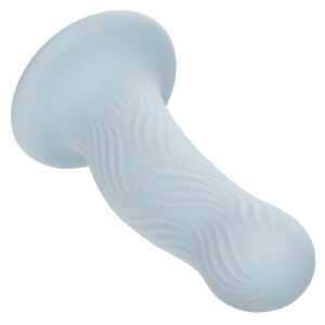 Calexotics-Wave Rider Foam Anal Plug Blue-Silicon, Waterproof 14 Calexotics-Wave Rider Foam Anal Plug Blue-Silicon, Waterproof - imagine 5