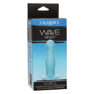 Calexotics-Wave Rider Swell Dop Anal Albastru-Silicon, Waterproof - imagine 5