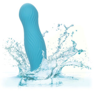 Calexotics-Wave Rider Swell Dop Anal Albastru-Silicon, Waterproof - imagine 3