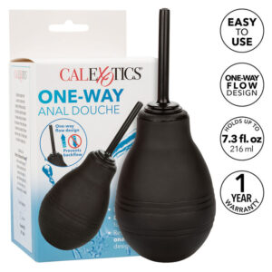 Calexotics-Irigător Anal One-way Negru - imagine 7