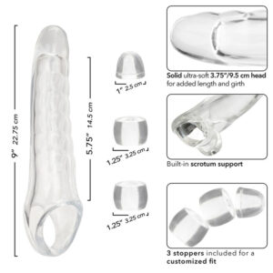 Calexotics-Maxx Extensie Penis Ajustabilă Transparentă - imagine 6