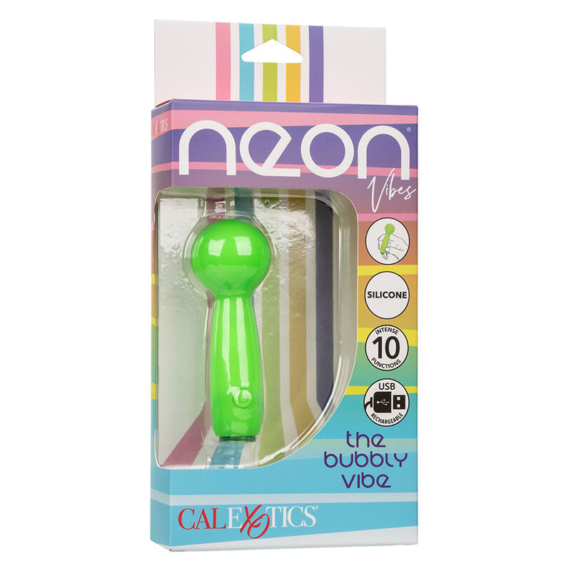 Calexotics-Neon Vibes the Bubbly Vibe Mini Massager 10 Vibrații · Vibratoare (imaginea 4)