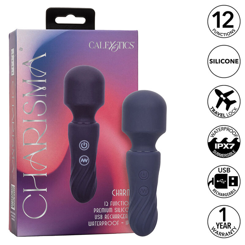 Calexotics-Charisma Charm Masajer 12 Funcții Mov-Silicon, 12 9 Calexotics-Charisma Charm Masajer 12 Funcții Mov-Silicon, 12 · Vibratoare (imaginea 9)