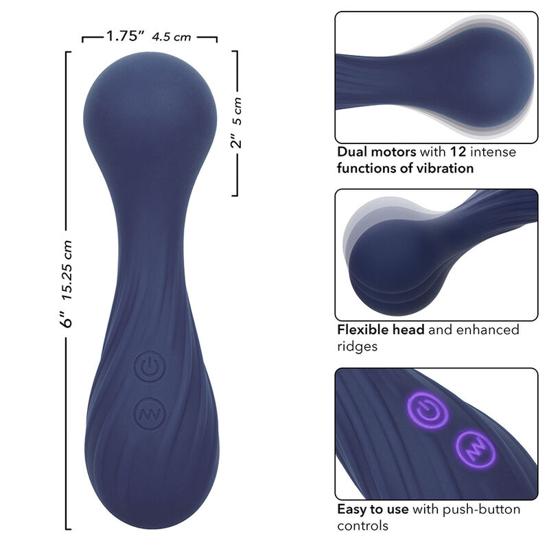 Calexotics-Charisma Temptation Massager 12 Funcții Mov-Silicon 7 img 186164 d30565f1cec2649c98808100660114bf 1