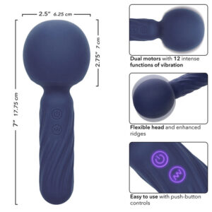 Calexotics-Charisma Seduction Masajer 12 Funcții 17.75 cm X 6.25 13 Calexotics-Charisma Seduction Masajer 12 Funcții 17.75 cm X 6.25 - imagine 4