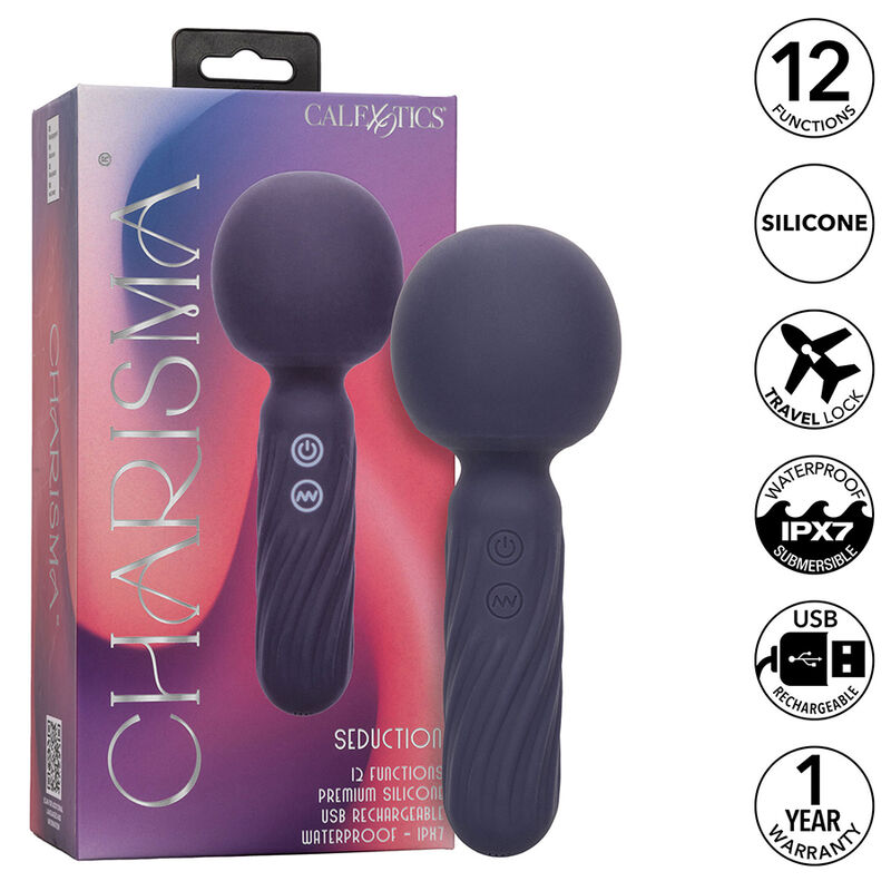 Calexotics-Charisma Seduction Masajer 12 Funcții 17.75 cm X 6.25 9 img 186178 12d1cfaf63f58b28c291a94ad39ddf21 1