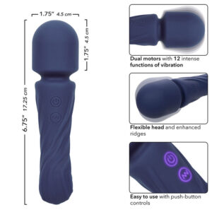Calexotics-Charisma Allure Massager Motoare Duble 12 Funcții - imagine 5