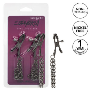 Calexotics-Euphoria Chain Cleme pentru Sfârcuri 14.5 cm - imagine 1