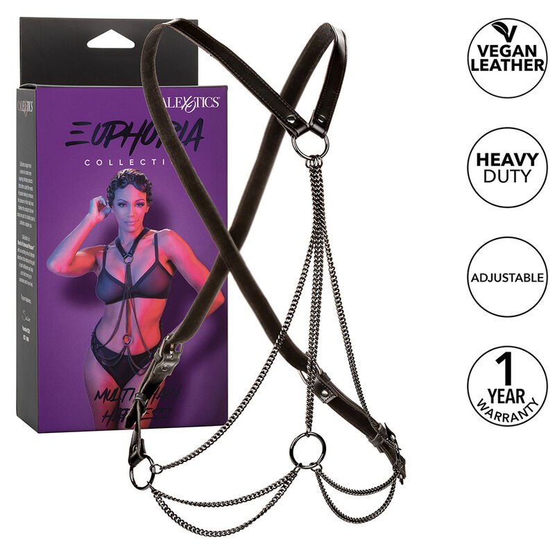 Calexotics-Euphoria Ham Multi-chain Premium-Piele Ecologica 2 Calexotics-Euphoria Ham Multi-chain Premium-Piele Ecologica · Bondage & Catuse (imaginea 2)