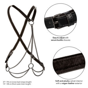 Calexotics-Euphoria Ham Multi-chain Premium-Piele Ecologica · Bondage & Catuse (imaginea 3)