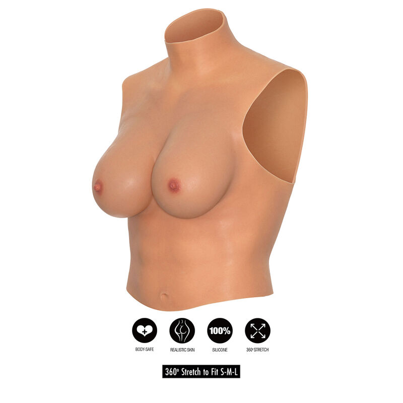 Hidden Desire-Alter Ego Top cu Sâni Purtabili D-cup Flesh-Silicon 4 img 186334 97b8daee67523f6835c2b88e6284ecea 1