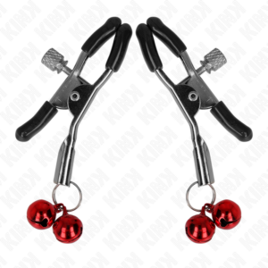 Kink - Clește pentru Sfârcuri Double Bell Roșu 6 cm - imagine 5