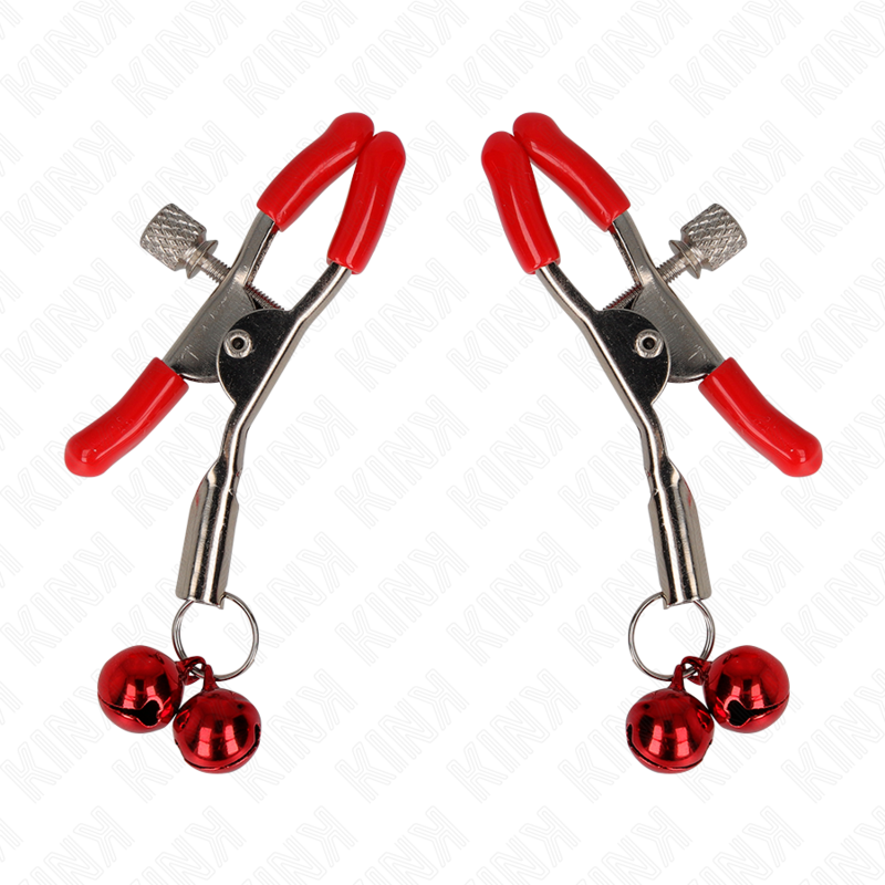 Kink Nipple Grip-Red Double Bell Nipple Clamp 6 cm-Metal 5 img 186580 04c95ba296a5517b28464c855e189544 1