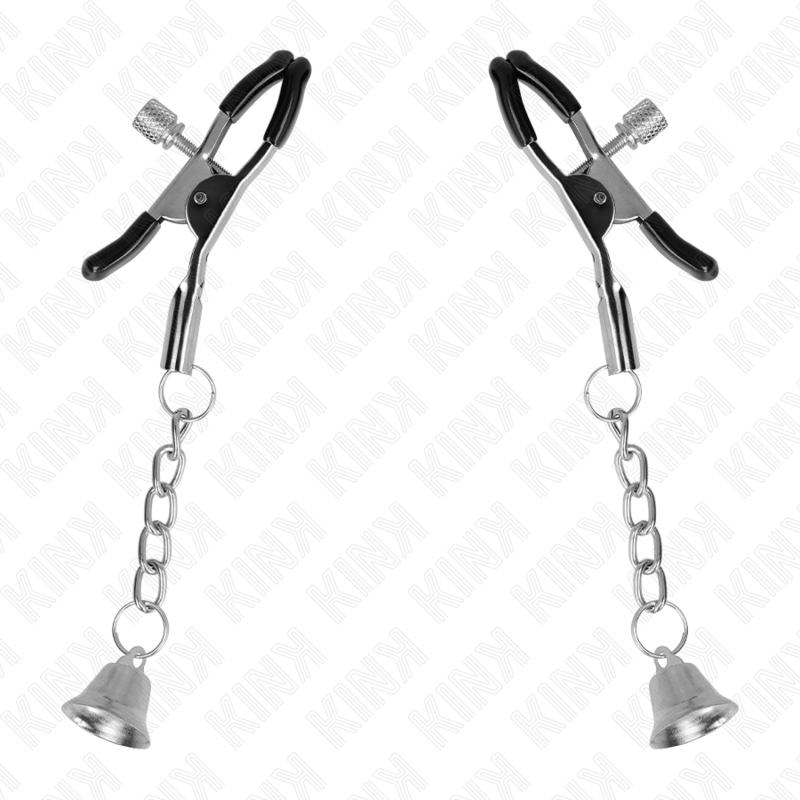 Kink Nipple Grip-Clame pentru Sfârcuri cu Pandantiv Clopoțel 5 img 186595 0a14e8699ea5bc6cded036856e461411 1