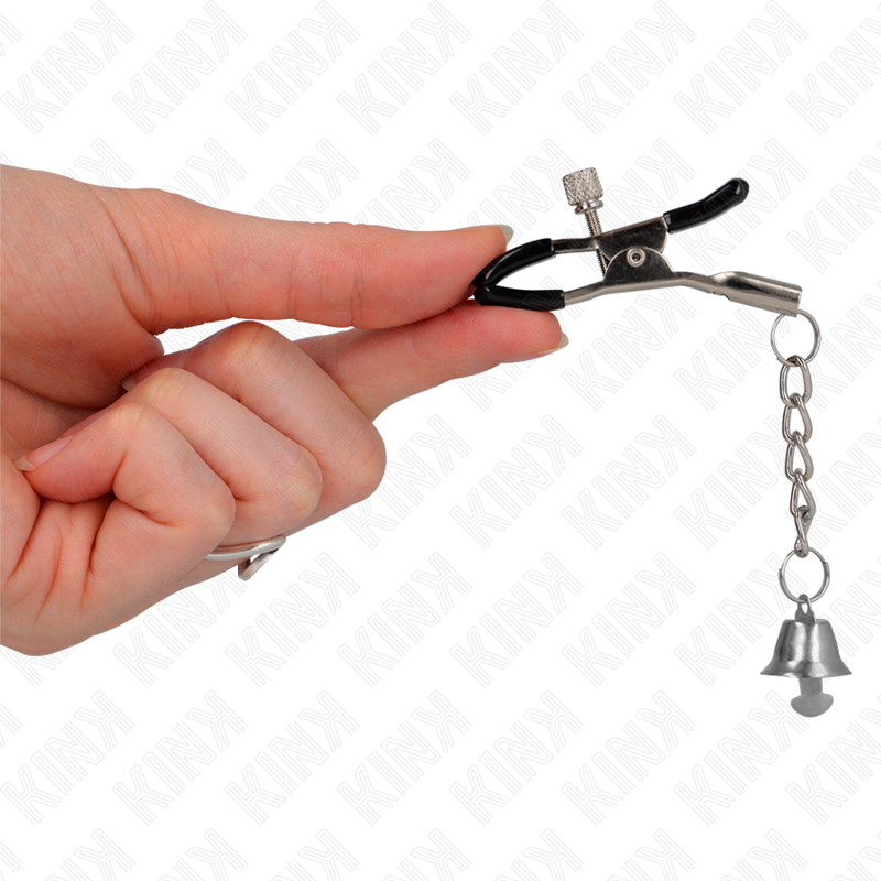 Kink Nipple Grip-Clame pentru Sfârcuri cu Pandantiv Clopoțel 2 img 186596 2ce055403a353de52fee3da70a0013cf 1