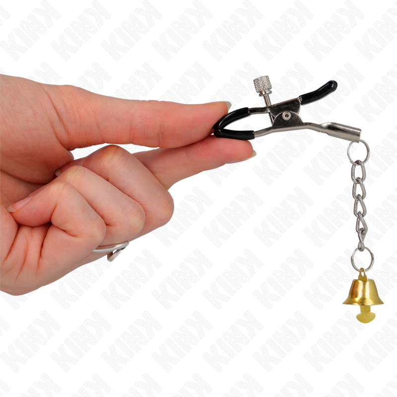 Kink Nipple Grip-Cleme pentru Sfârcuri cu Pandantiv Clopoțel 2 img 186602 96ca39802dd6abba7eab359343a5f303 1