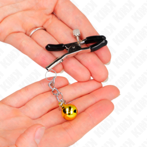 Kink Nipple Grip-Cleme pentru Sfârcuri cu Pandantiv Clopoțel 8 Kink Nipple Grip-Cleme pentru Sfârcuri cu Pandantiv Clopoțel - imagine 3