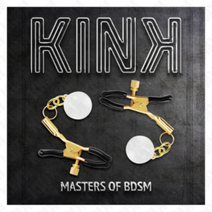 Kink Nipple Grip-Cleme pentru Sfârcuri cu Mărgele de Sticlă-Auriu 8 Kink Nipple Grip-Cleme pentru Sfârcuri cu Mărgele de Sticlă-Auriu - imagine 3
