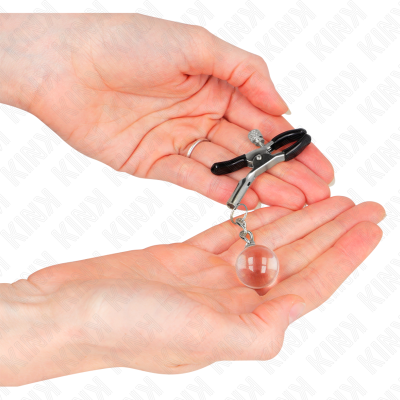 Kink Nipple Grip-Cleme pentru Sfârcuri cu Mărgele de Sticlă-Argintiu 2 img 186616 ec76febeaeea94abf55e1d1705b70a0b 1