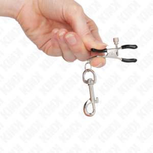 Kink Nipple Grip-Clește pentru Sfârcuri cu Cârlig 6 cm-Metal 8 Kink Nipple Grip-Clește pentru Sfârcuri cu Cârlig 6 cm-Metal - imagine 3