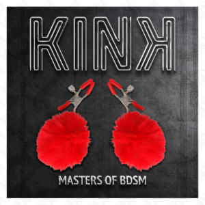 Kink Nipple Grip-Clește pentru Sâni cu Pompom din Blană - imagine 5