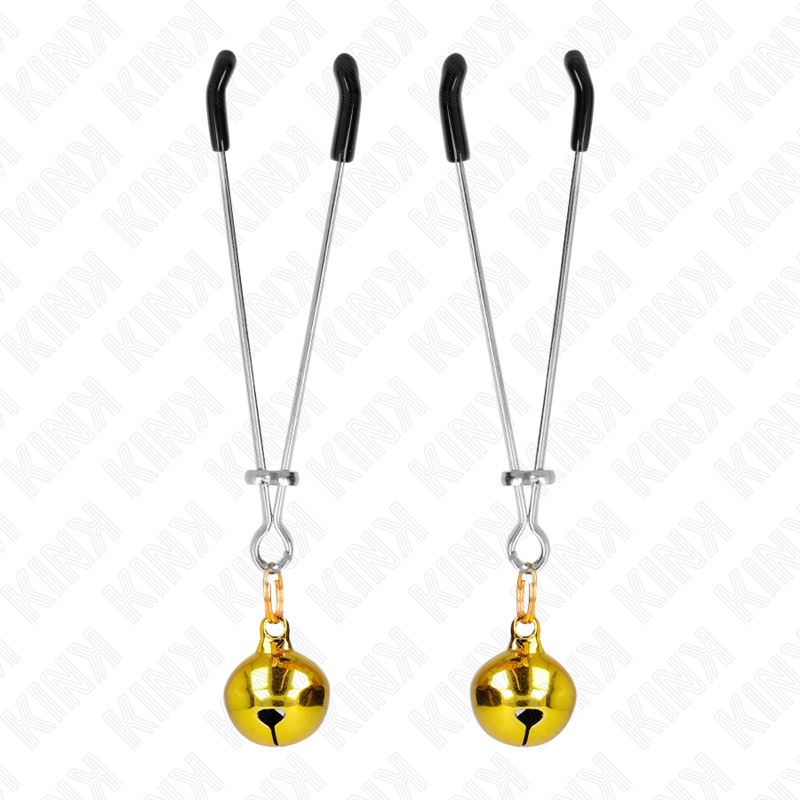 Kink Nipple Grip-Cleme Subțiri pentru Sfârcuri cu Clopoței-Auriu 2 img 186699 ef4e313977f3d5ea64371b116a13ded4 1