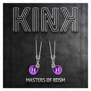 Kink Nipple Grip-Cleme Subțiri pentru Sfârcuri cu Clopoțel - imagine 3