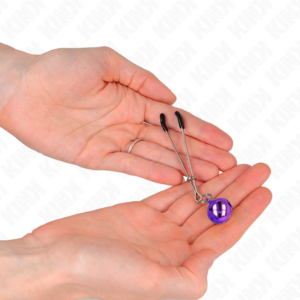 Kink Nipple Grip-Cleme Subțiri pentru Sfârcuri cu Clopoțel - imagine 4