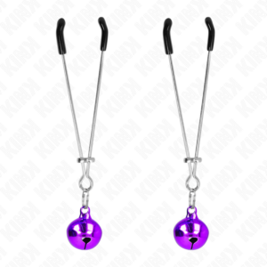 Kink Nipple Grip-Cleme Subțiri pentru Sfârcuri cu Clopoțel - imagine 5