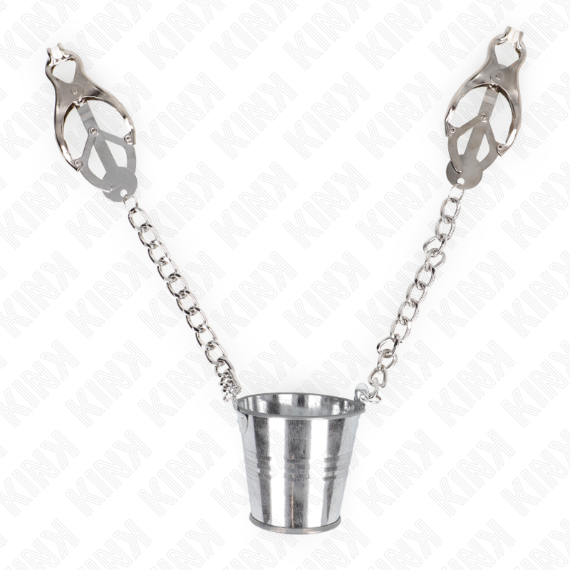 Kink Nipple Grip-Cleme pentru Sfarcuri cu Cupă, Argintiu-Silicon 5 Kink Nipple Grip-Cleme pentru Sfarcuri cu Cupă, Argintiu-Silicon · Accesorii BDSM (imaginea 5)