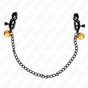 Kink Nipple Grip-Cleme pentru Sfârcuri cu Lanț Plat și Clopoțel 10 Kink Nipple Grip-Cleme pentru Sfârcuri cu Lanț Plat și Clopoțel - imagine 5