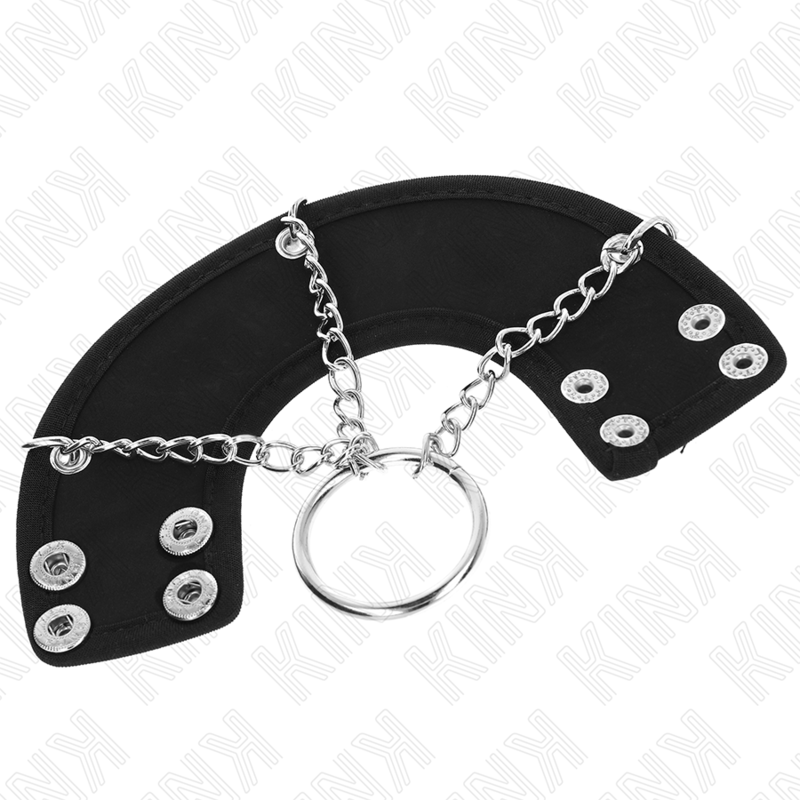 Kink Ring Power-Inel pentru Penis 4 cm Lanț 7 cm Metal cu Curea 2 img 186830 a51069c80d624bd39f777aa625464fc9 1