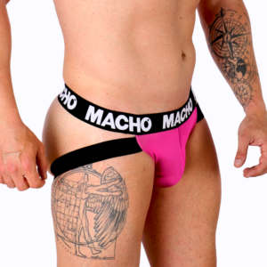 Macho Underwear-MX28FA Jockstrap Green Fluor, Galben/Roz Neon 11 Macho Underwear-MX28FA Jockstrap Green Fluor, Galben/Roz Neon - imagine 6