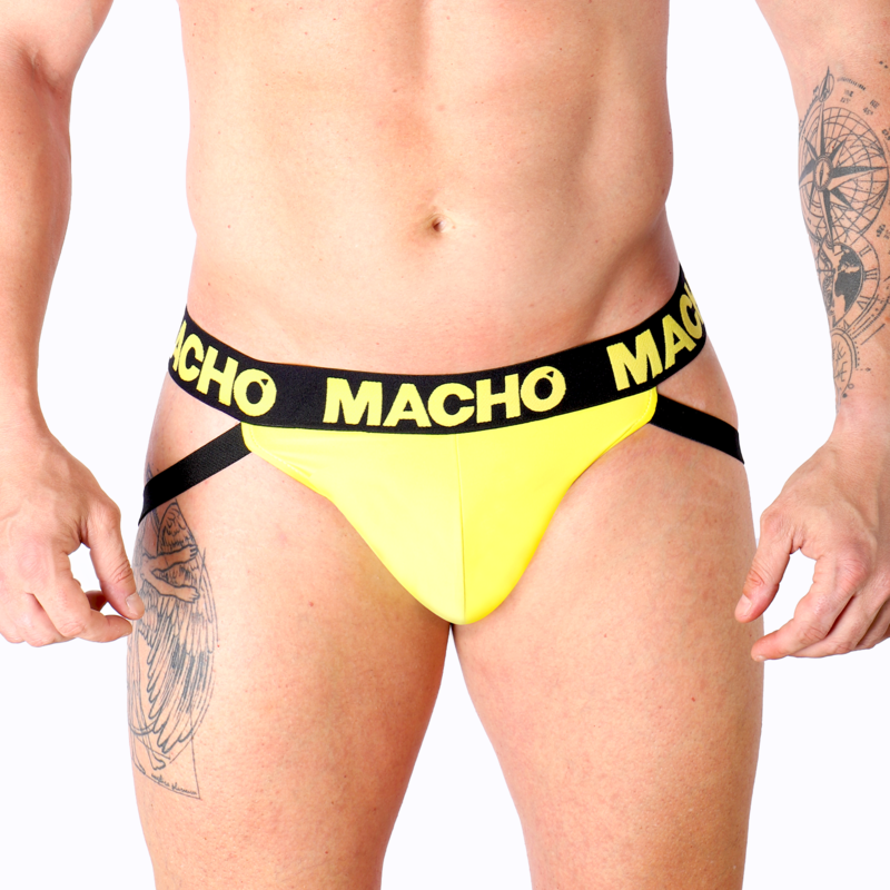 MACHO - MX25A JOCK LYCRA YELLOW S img 187166 cd4612c712afc885b617fedcc6e11b2c 1