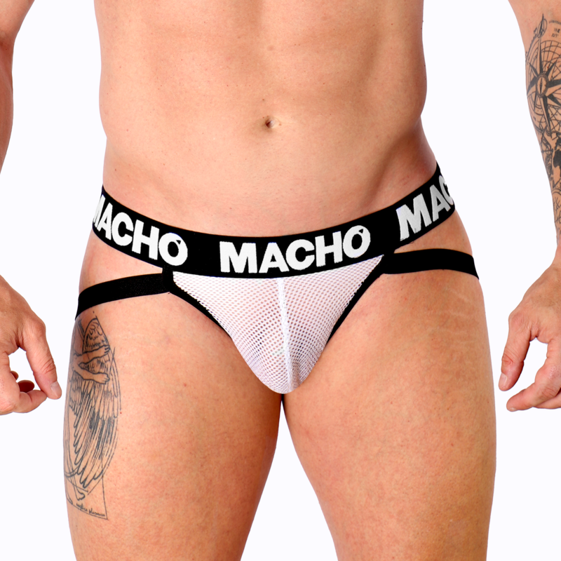MACHO - MX26X1 JOCK NET WHITE img 187184 2c680cd039d27826f6c43f21a820e519 1