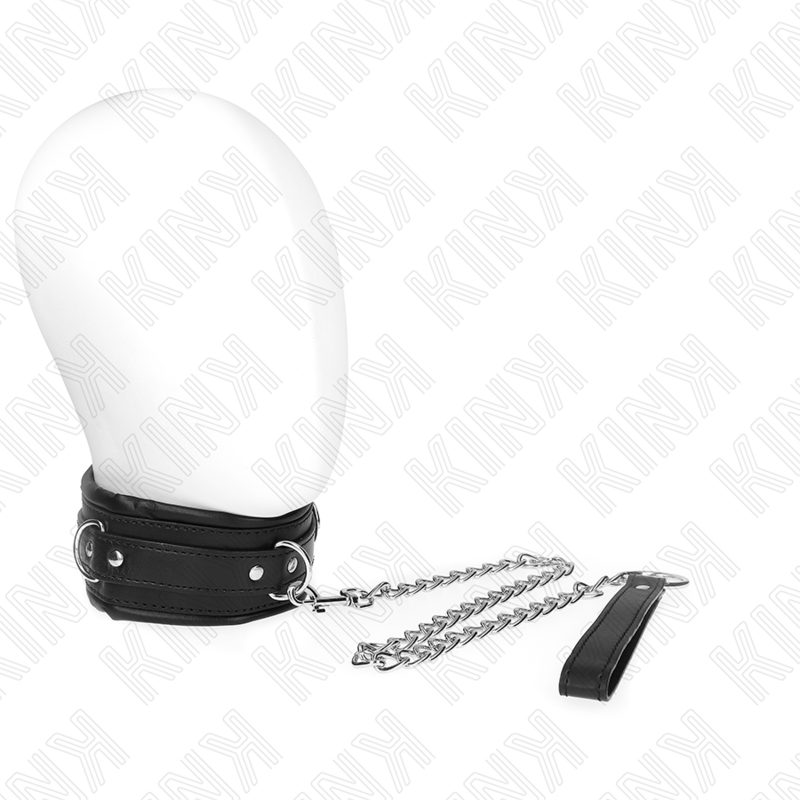 Kink Collar & Gag-Colier Heavy cu Curea 65 cm Model 4 Reglabil 1 img 187296 870eeeaf7ffe0959109a9d14c93fca19 1