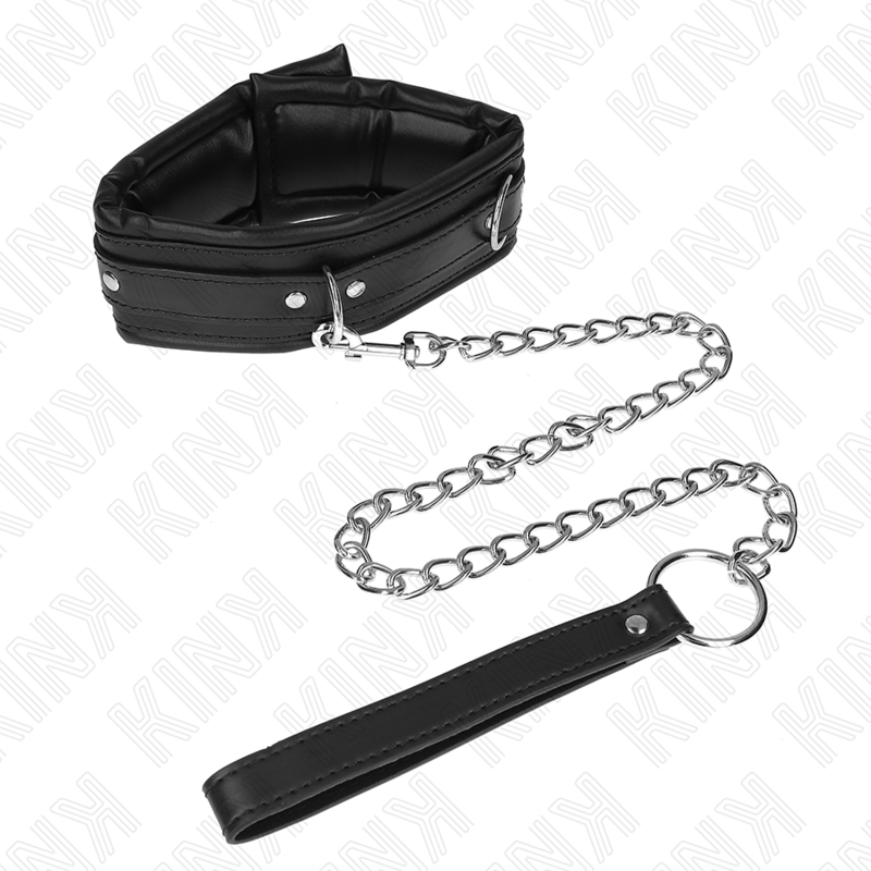 Kink Collar & Gag-Colier Heavy cu Curea 65 cm Model 4 Reglabil 2 img 187297 fad3d7ee795153fb0dc11942431db9c2 1