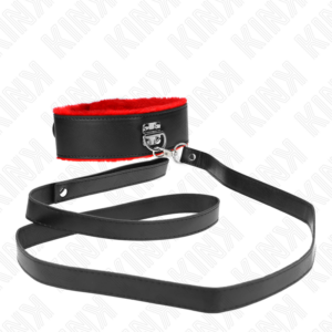 Kink Collar & Gag-Colier cu Centură 116 cm cu Baretă din Piele 7 Kink Collar & Gag-Colier cu Centură 116 cm cu Baretă din Piele - imagine 3