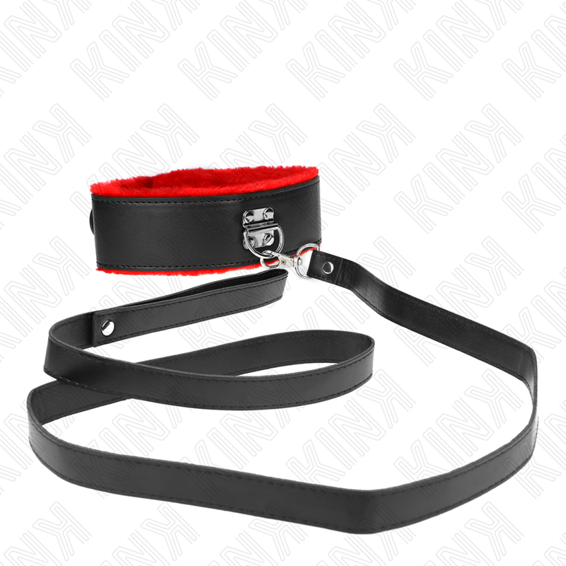 Kink Collar & Gag-Colier cu Centură 116 cm cu Baretă din Piele 3 img 187307 e90f83274707d04159816b1aa2502485 1