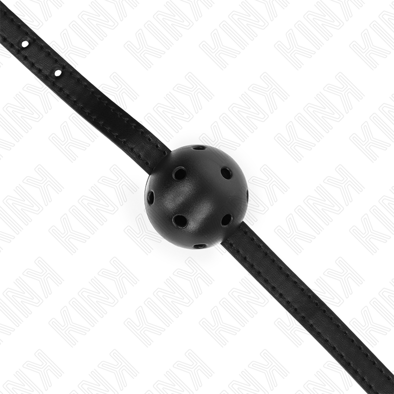 Kink Collar & Gag-Simplicity Negru Ball Gag Respirabil 4.5 cm 2 img 187319 4f9bbff27e119164e487c913fb026947 1