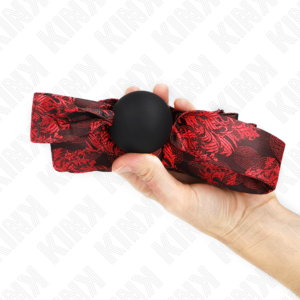 Kink Collar & Gag-Scandal Silicone Ball 4.5 cm Gag Model 2 146 X 8 Kink Collar & Gag-Scandal Silicone Ball 4.5 cm Gag Model 2 146 X - imagine 4