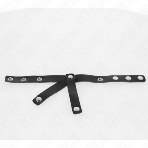 Kink Ring Power-Separator de Piele Reglabil pentru Testicule 10 Kink Ring Power-Separator de Piele Reglabil pentru Testicule - imagine 5